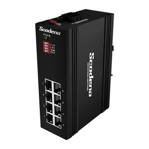 XPTN-9000-65-8GP Switch Công nghiệp Scodeno 8 cổng 8*10/100/1000 Base-T PoE